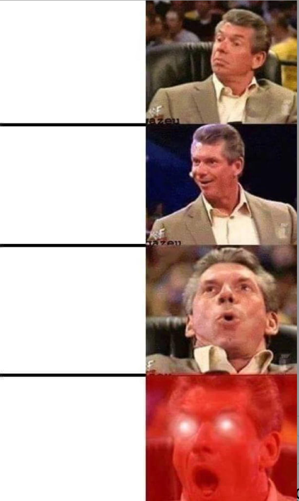 Vince Mcmahon  meme template