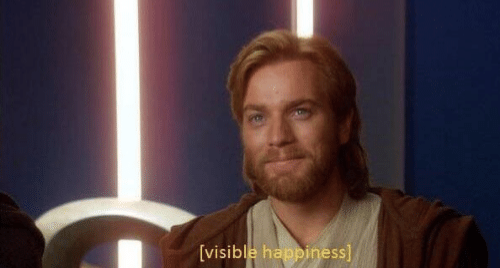 Visible happiness  meme template