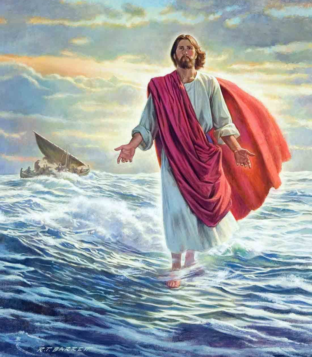 Walking on Water  meme template