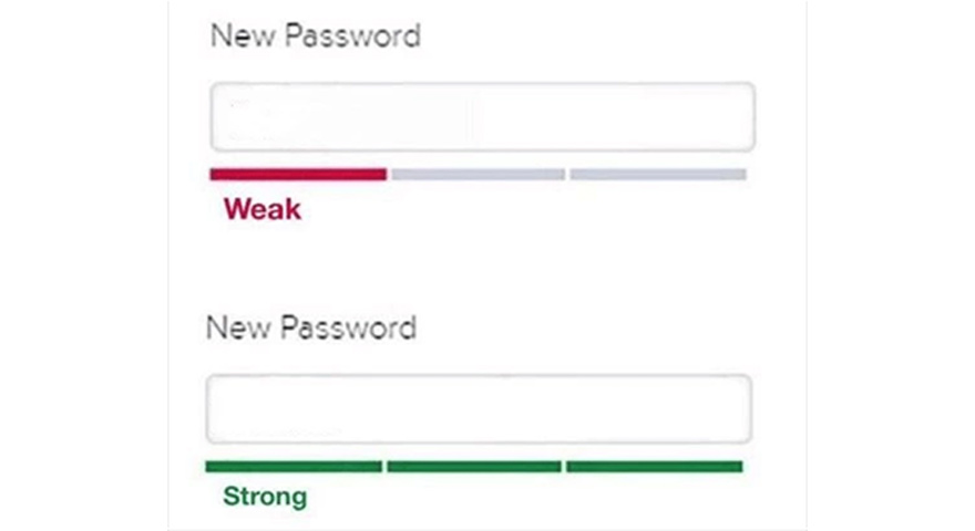 Weak strong password  meme template