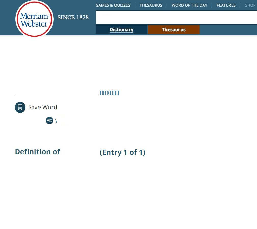 Webster's Dictionary  meme template