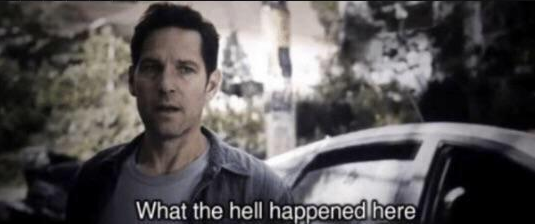 What the hell happened here  meme template