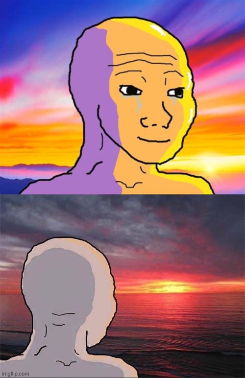 Wojak Nostalgia  meme template