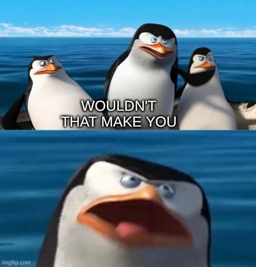 Wouldn't that make you blank  meme template