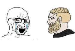 Yes Chad  meme template