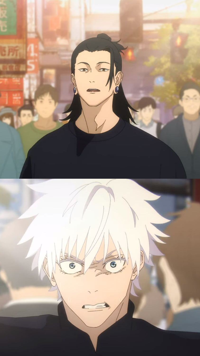 you are satoru gojo meme template