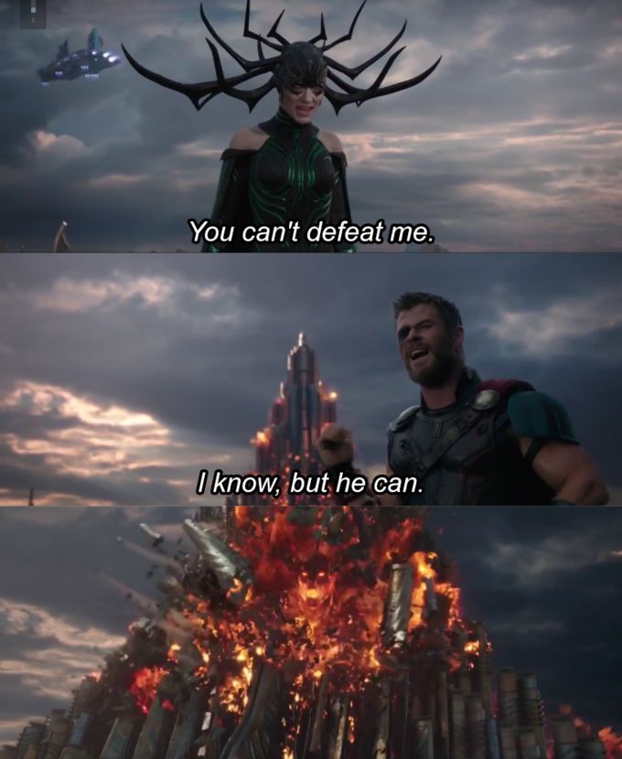 You Can't Defeat Me  meme template