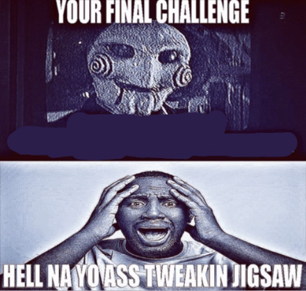 your final challenge meme template