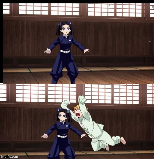 Zenitsu  meme template